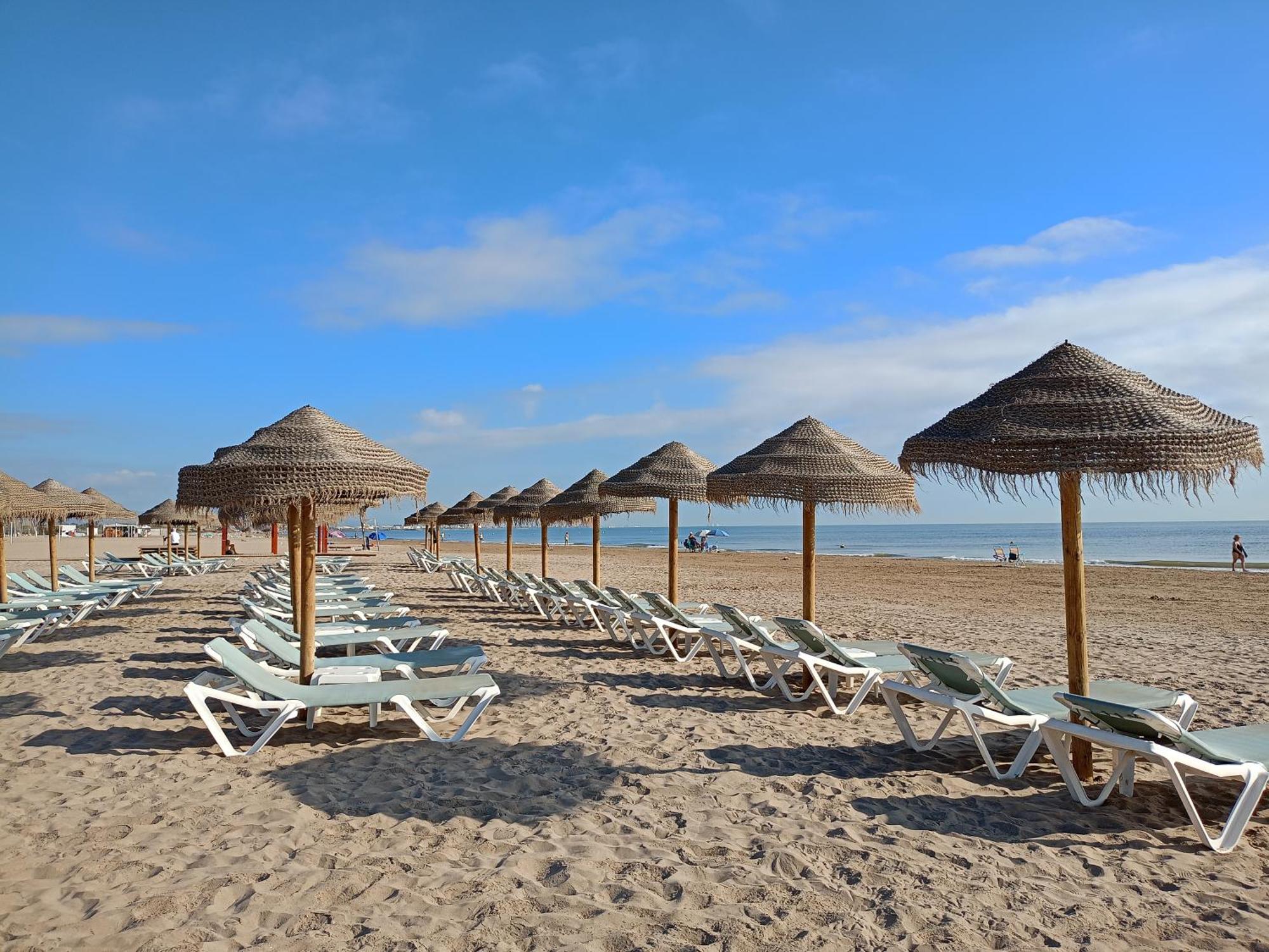 Apartamento Dos Habitaciones Primera Linea De Playa Walencja Zewnętrze zdjęcie